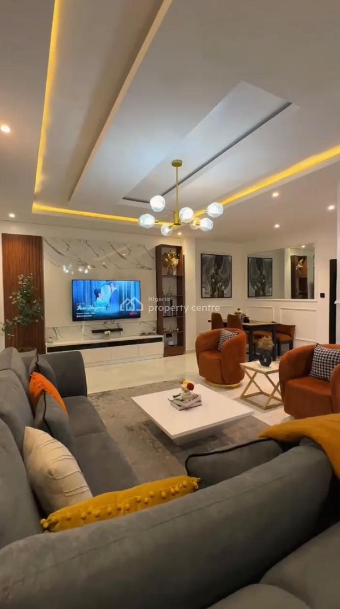 Smart Luxury Two Bedroom Apartment with   Swimming Pool and  Ps5, Lekki Phase 1, Lekki, Lagos, Flat / Apartment Short Let