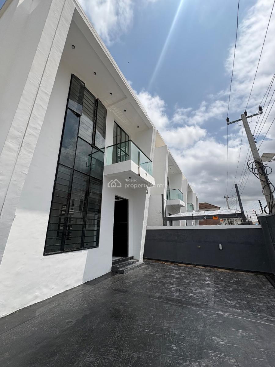 Brand New 4 Bedroom Home + Bq in a Self Compound & Secured Estate, Sangotedo, Ajah, Lagos, Detached Duplex for Rent