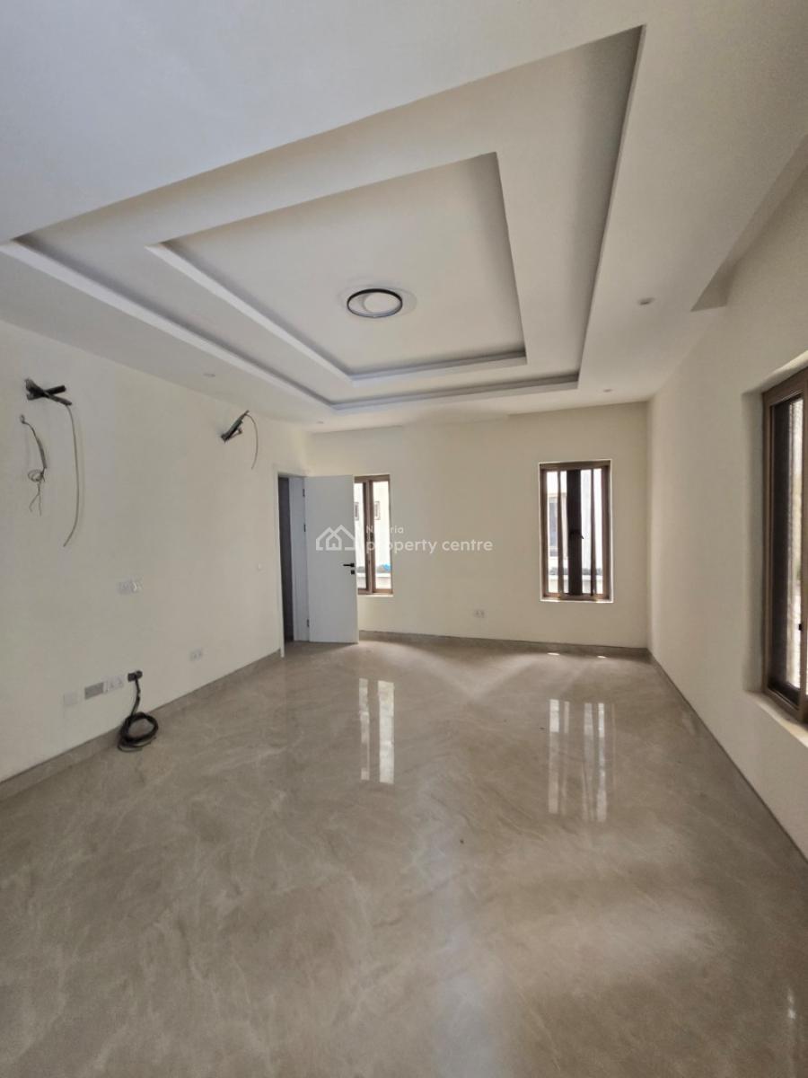 Newly Built Serviced 5 Bedroom Semi-detached House with a Room Bq, Banana Island, Ikoyi, Lagos, Semi-detached Duplex for Rent