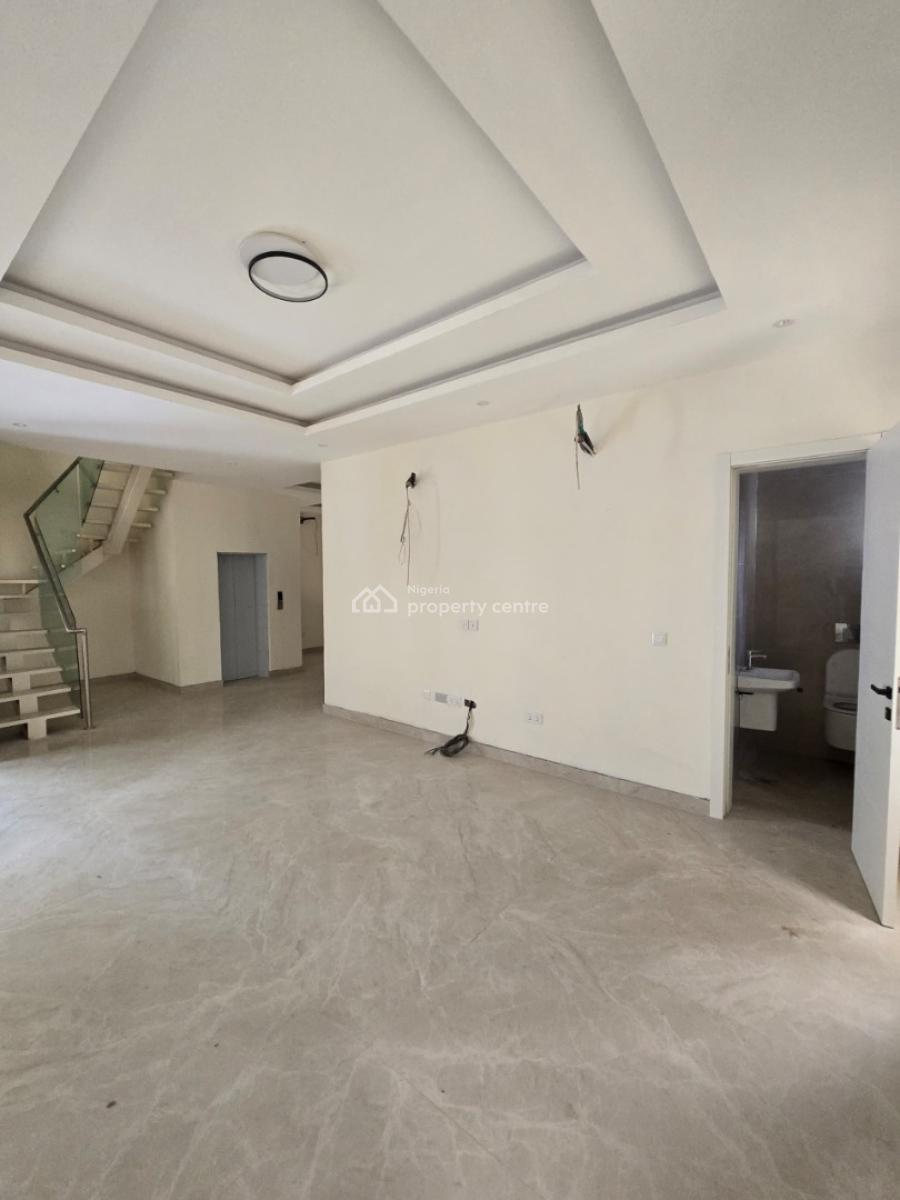Newly Built Serviced 5 Bedroom Semi-detached House with a Room Bq, Banana Island, Ikoyi, Lagos, Semi-detached Duplex for Rent