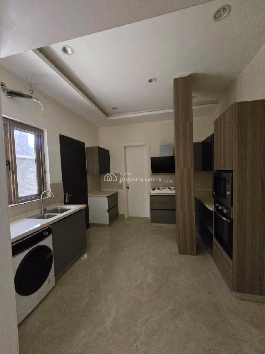 Newly Built Serviced 5 Bedroom Semi-detached House with a Room Bq, Banana Island, Ikoyi, Lagos, Semi-detached Duplex for Rent