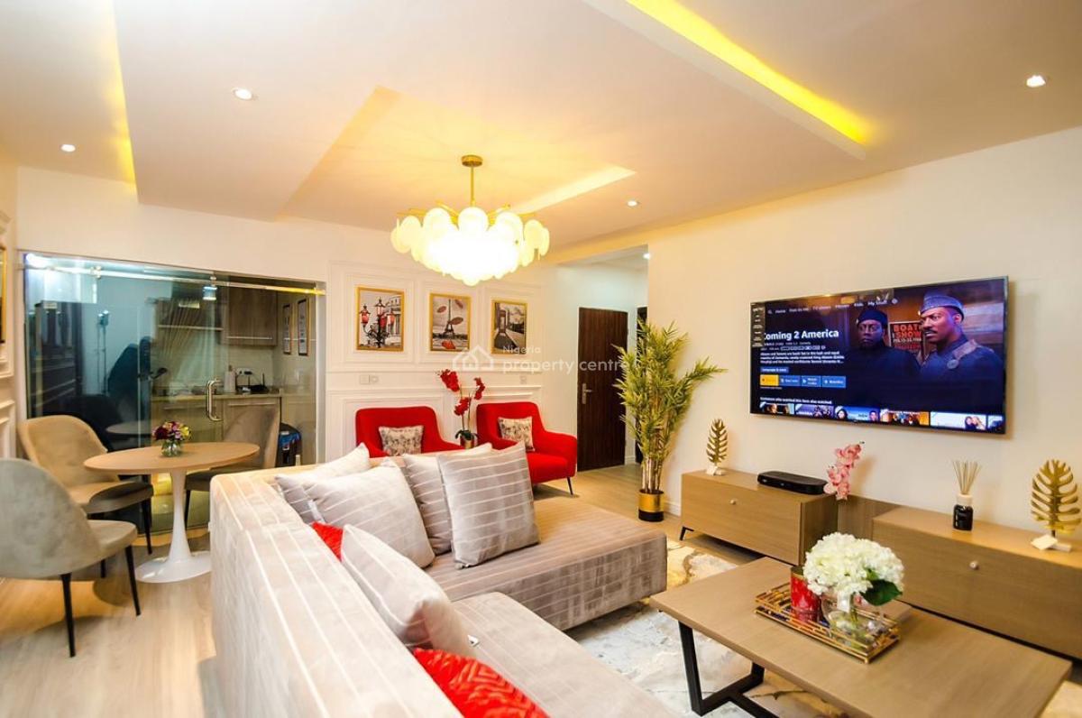 Chic, Cozy, Warm, and Spacious 1-bedroom Affordable Apartment, Lsdpc, Lekki Phase 1, Lekki, Lagos, Mini Flat (room and Parlour) Short Let