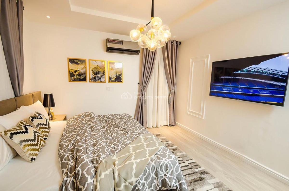 Chic, Cozy, Warm, and Spacious 1-bedroom Affordable Apartment, Lsdpc, Lekki Phase 1, Lekki, Lagos, Mini Flat (room and Parlour) Short Let