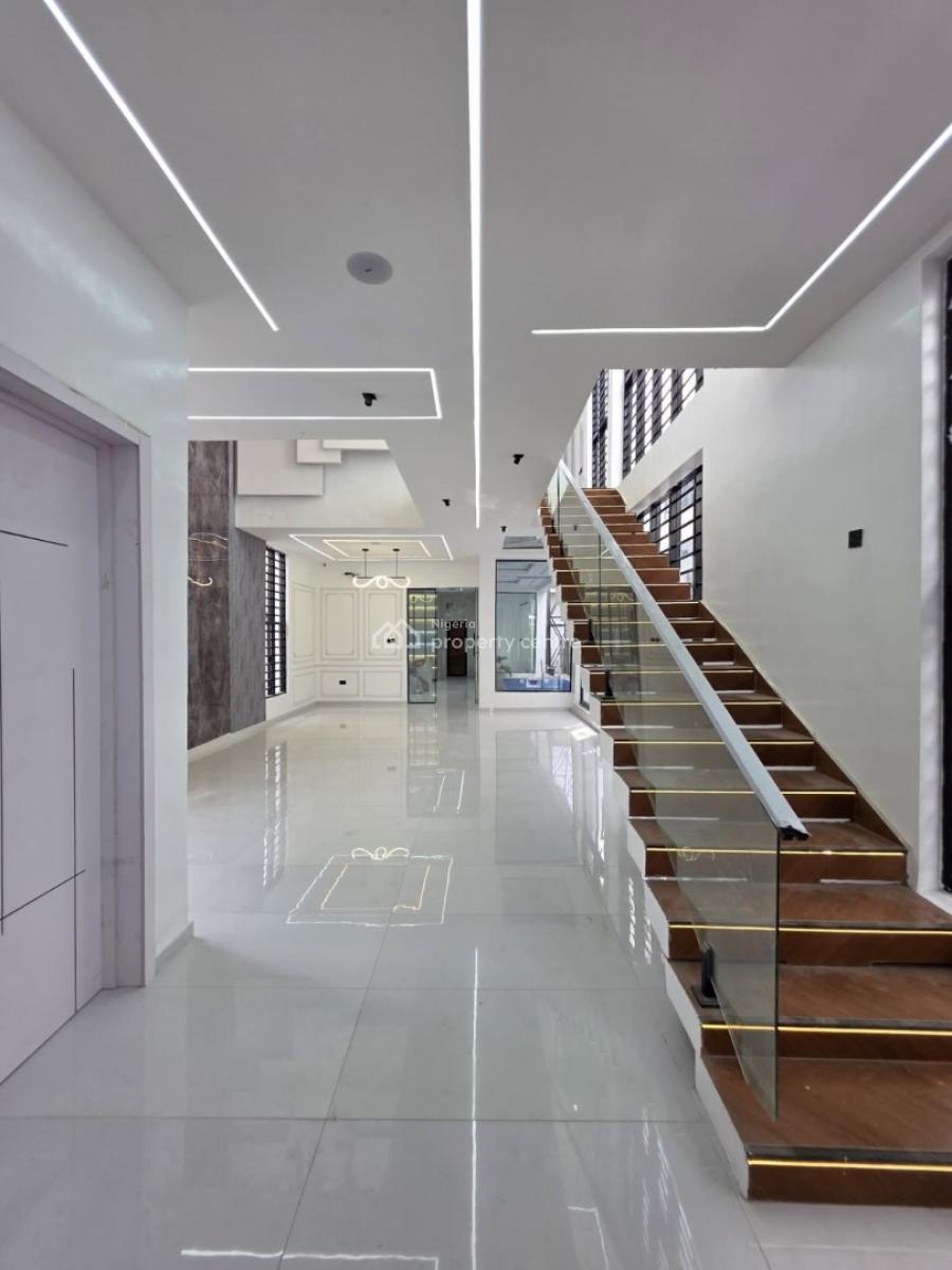 Brand New 5 Bedroom Fully Detached Duplex, Chevron, Lekki, Lagos, Detached Duplex for Sale