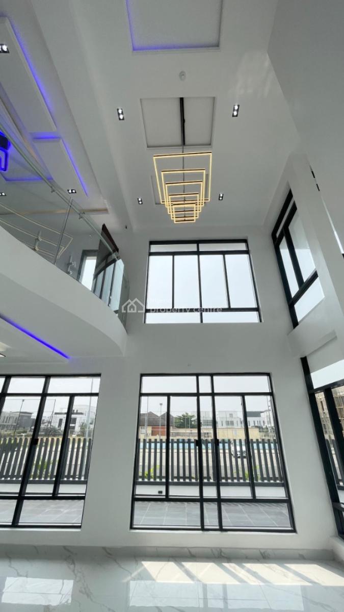 Fully Detached 5 Bedroom Luxury Mega Mansion  with Bq, Pinnock Beach, Osapa, Lekki, Lagos, Detached Duplex for Sale