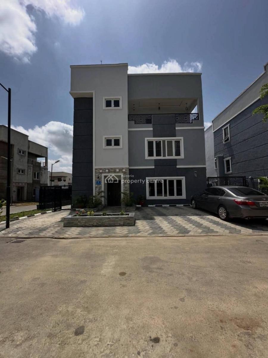 Spacious 6 Bedroom Fully Detached Contemporary Duplex with Bq., Apo, Abuja, Detached Duplex for Sale