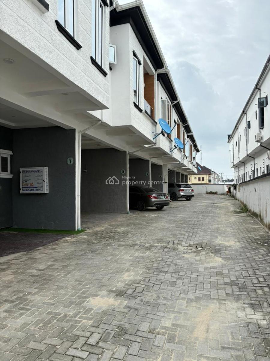 Luxury 3 Bedroom Terrace Duplex with Good Security, Sangotedo., Sangotedo, Ajah, Lagos, Terraced Duplex for Sale