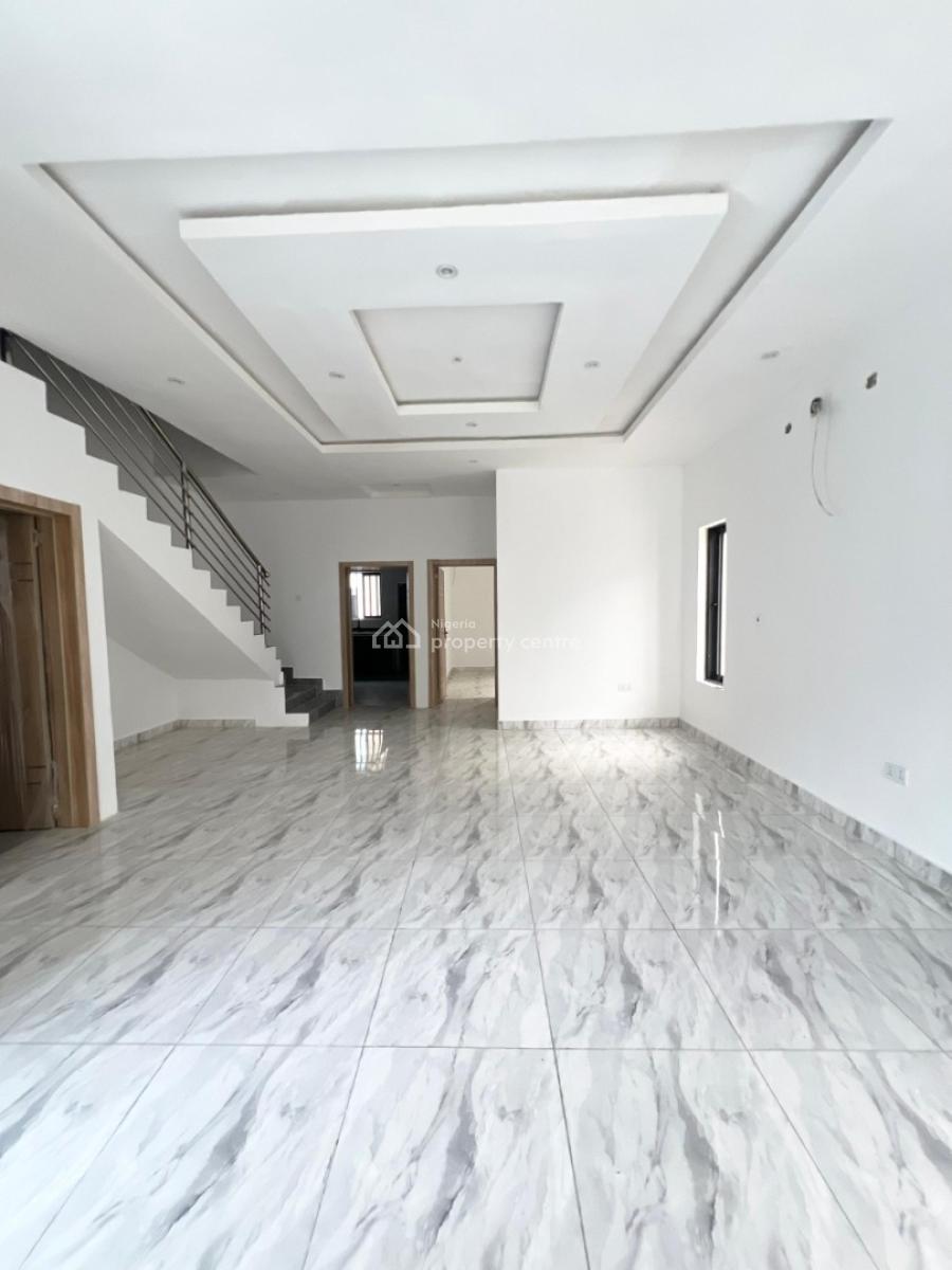 Luxury 3 Bedroom Terrace Duplex with Good Security, Sangotedo., Sangotedo, Ajah, Lagos, Terraced Duplex for Sale