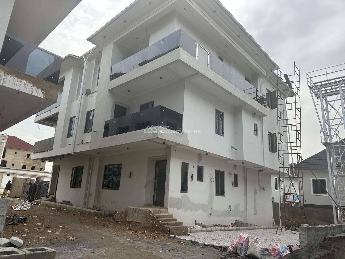 Well Designed 4 Bedroom Semi-detached Duplex with Bq, Wuye, Abuja, Semi-detached Duplex for Sale