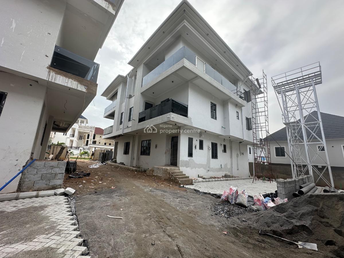 Well Designed 4 Bedroom Semi-detached Duplex with Bq, Wuye, Abuja, Semi-detached Duplex for Sale