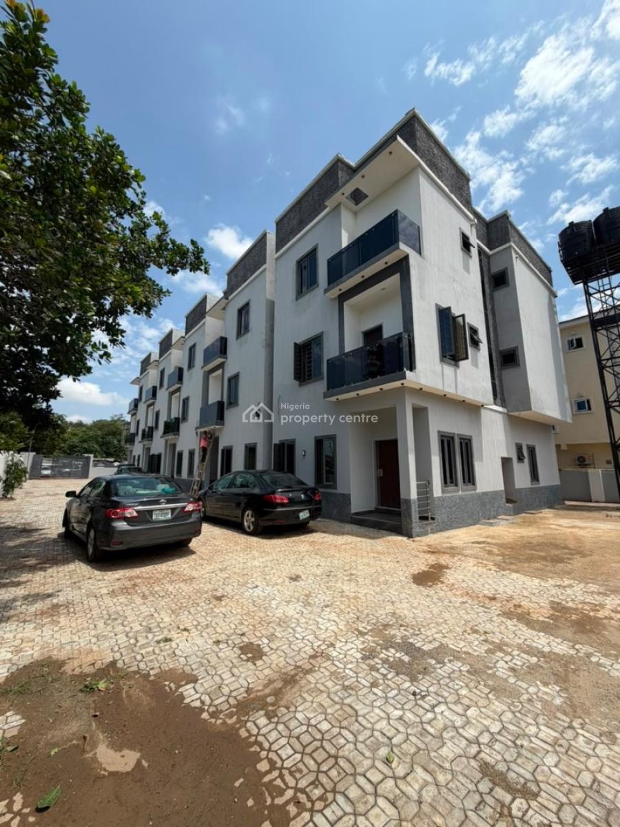 Luxury 4 Bedroom Terrace Apartment with Bq, Gaduwa, Abuja, Terraced Duplex for Sale