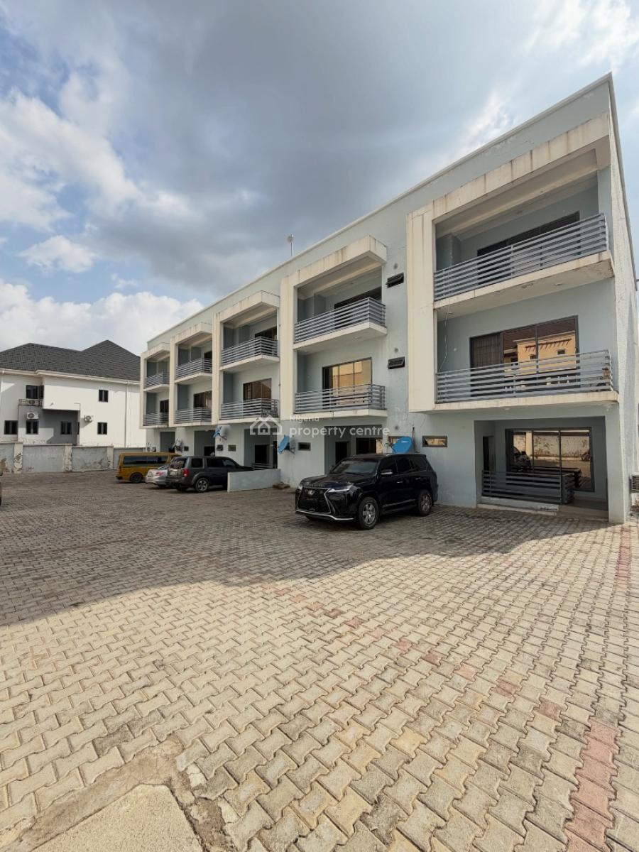 4 Bedroom Terrace Duplex, Guzape District, Abuja, Terraced Duplex for Rent