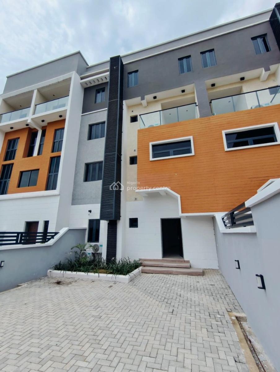 Newly Built 4 Bedroom Terrace Duplex with a Room Bq, Opebi, Ikeja, Lagos, Terraced Duplex for Sale