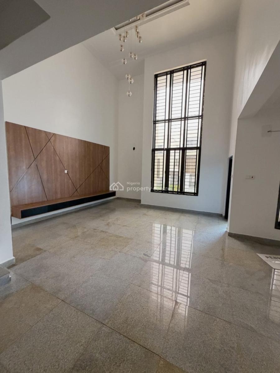 Newly Built 4 Bedrooms Terraced Duplex with a Bq & Swimming Pool, Guzape District, Abuja, Terraced Duplex for Rent