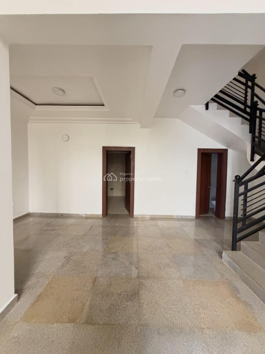Newly Built 4 Bedrooms Terraced Duplex with a Bq & Swimming Pool, Guzape District, Abuja, Terraced Duplex for Rent