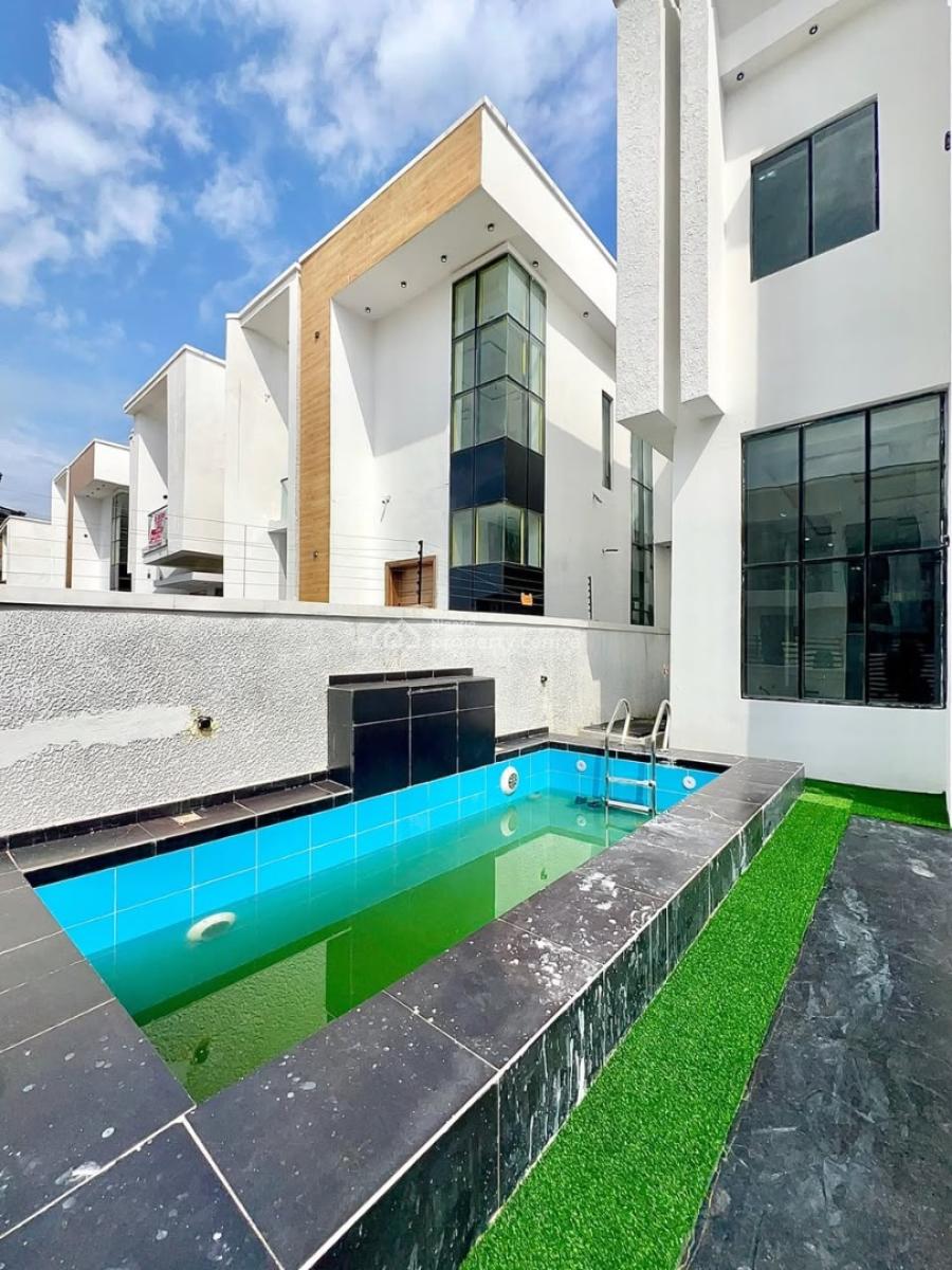 Luxury 4 Bedroom with Pool and Bq, Chevron Estate Lekki, Lekki, Lagos, Detached Duplex for Sale