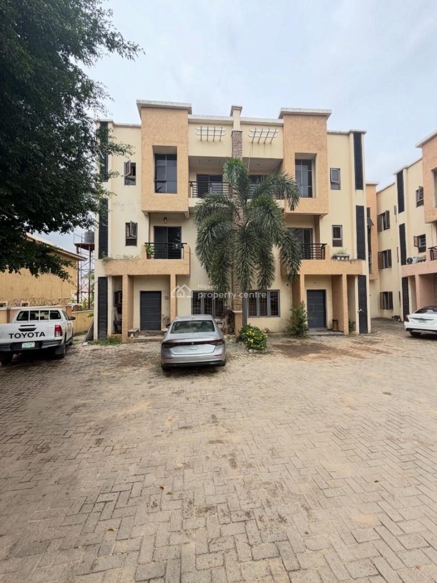 4 Bedrooms Terrace Duplex with a Rooms Bq Inside an Estate, Life Camp, Abuja, Terraced Duplex for Rent