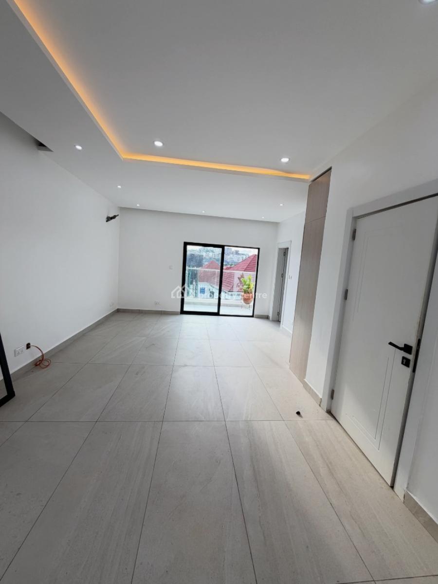 Newly Built 4 Bedroom Terrace Duplex with Private Compound and Room Bq, Guzape District, Abuja, Terraced Duplex for Rent