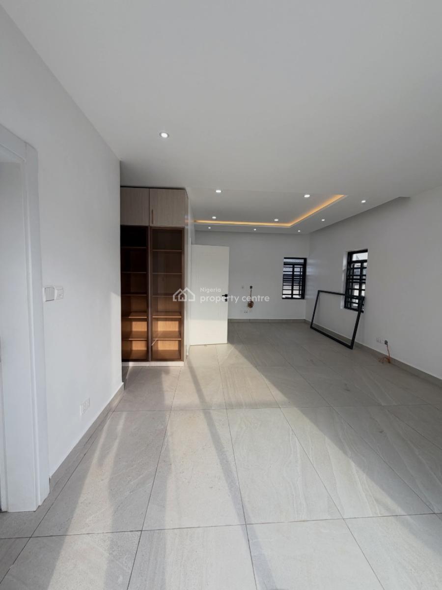Newly Built 4 Bedroom Terrace Duplex with Private Compound and Room Bq, Guzape District, Abuja, Terraced Duplex for Rent