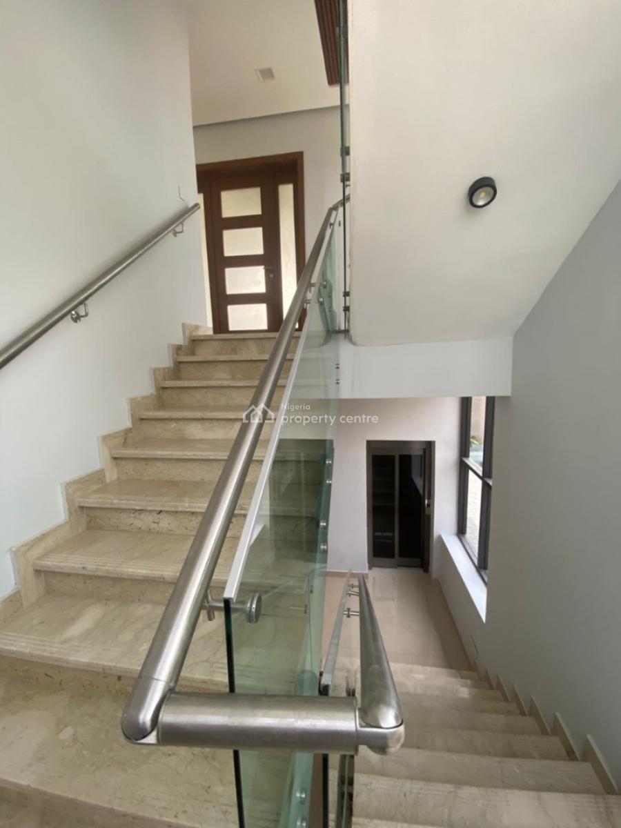 Luxurious Elegantly Built 6bedrooms Villa with Pool, Elevator, & Cinem, Banana Island Estate, Ikoyi, Lagos, Detached Duplex for Sale
