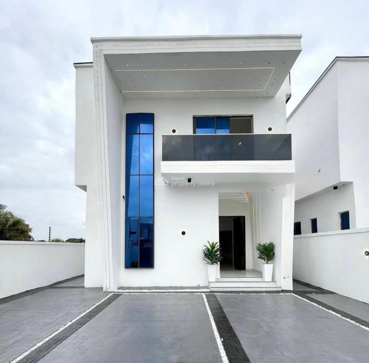 Exotic 5 Bedrooms Fully Detached Duplex with Bq and Pool, Ikota, Lekki, Lagos, Detached Duplex for Rent