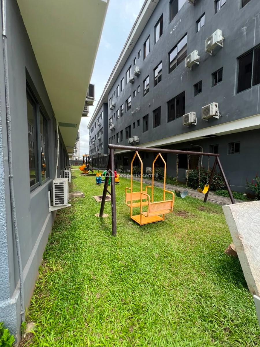 Fully Furnished 3-bedroom Apartment with Children Playground, Ikate, Lekki, Lagos, Flat / Apartment for Rent