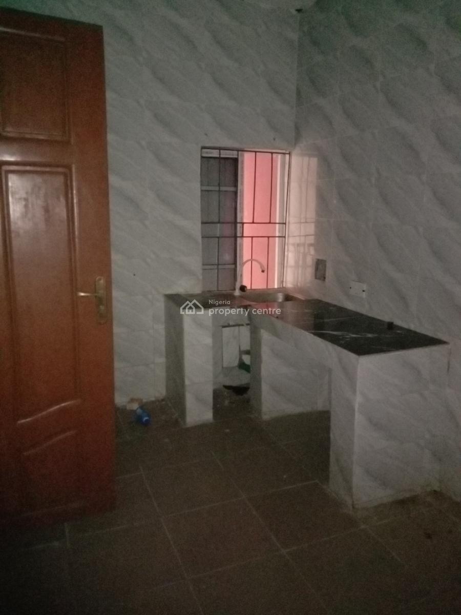 Standard Room and Parlor Spacious with 2 Toilets, Addo Off Powerline Not Far From Road, Ajah, Lagos, Mini Flat (room and Parlour) for Rent