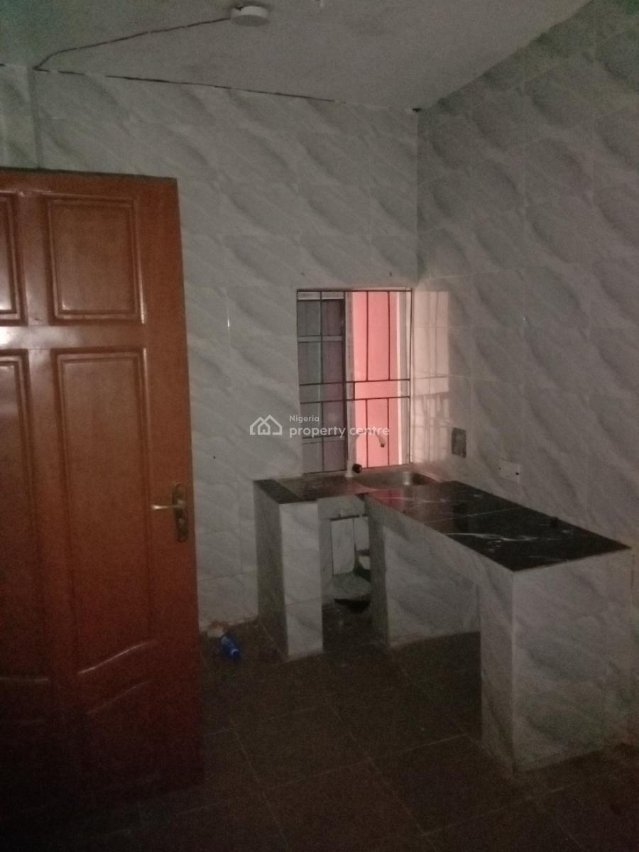 Standard Room and Parlor Spacious with 2 Toilets, Addo Off Powerline Not Far From Road, Ajah, Lagos, Mini Flat (room and Parlour) for Rent