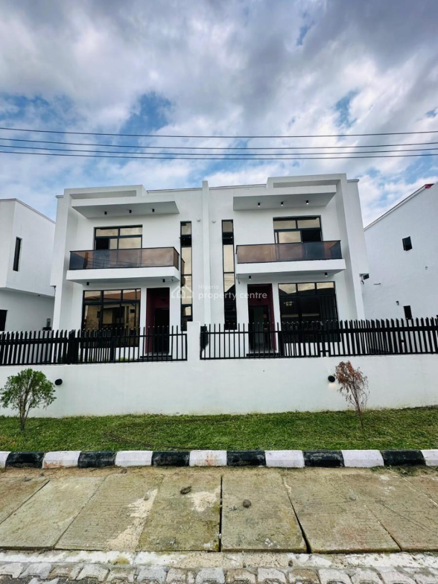 4 Bedroom Semi Detached Duplex with Bq, Sangotedo, Ajah, Lagos, Semi-detached Duplex for Sale