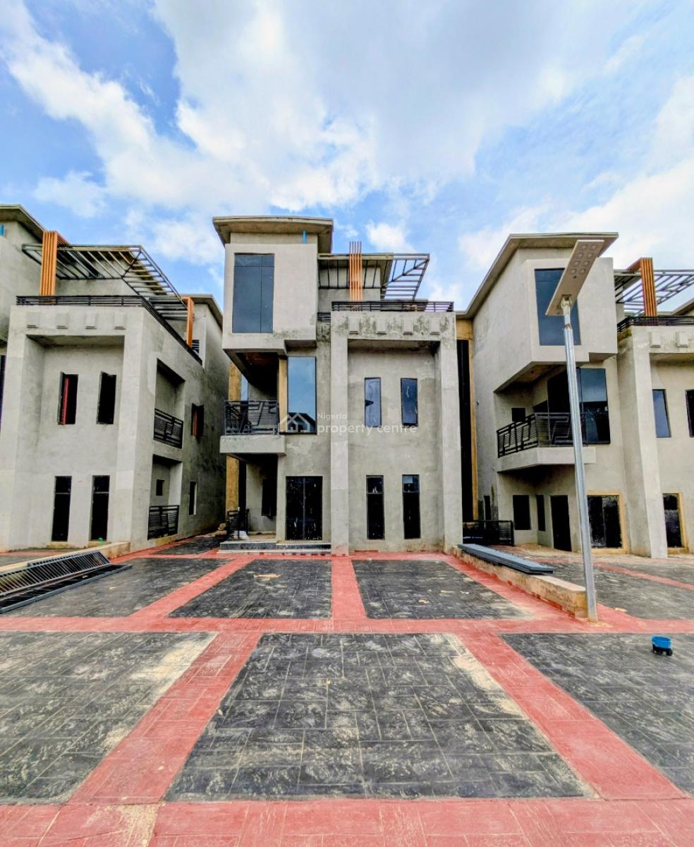 4 Bedroom Fully Detached Duplex with Bq, Kado District, Tarred Road, Kado, Abuja, Detached Duplex for Sale