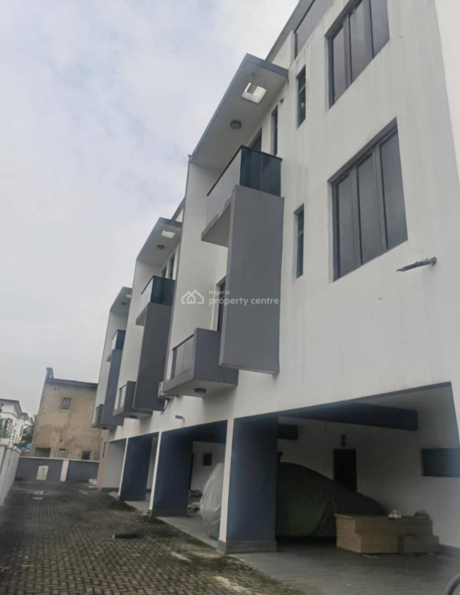 Lovely, Newly Built 4 Bedroom Terrace with Bq, Ajah, Lekki, Lagos, Terraced Duplex for Sale