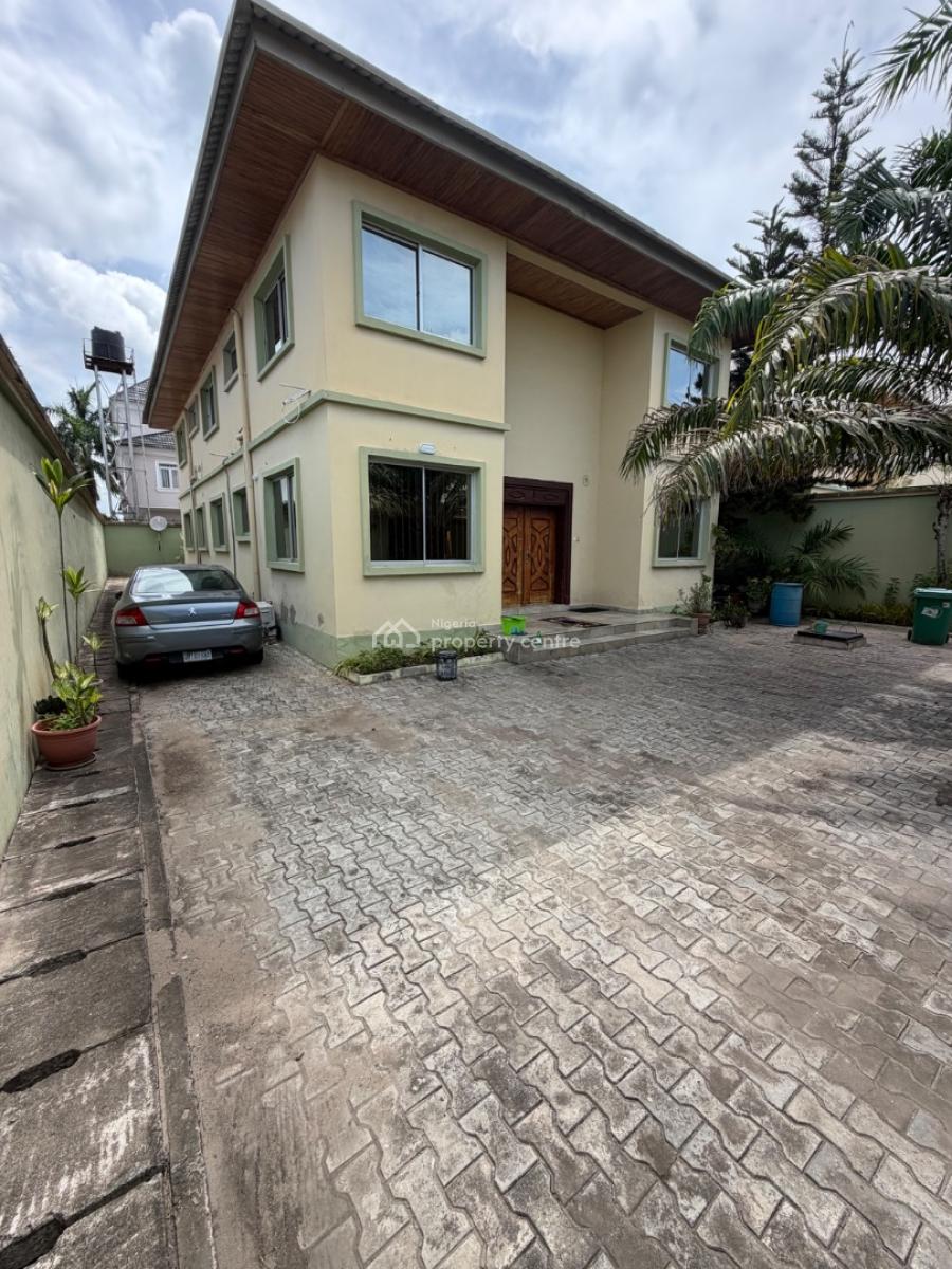 5 Bedroom Office Space with 2 Room Bq, Chief Hope Harriman Street, Lekki Phase 1, Lekki, Lagos, Semi-detached Duplex for Rent