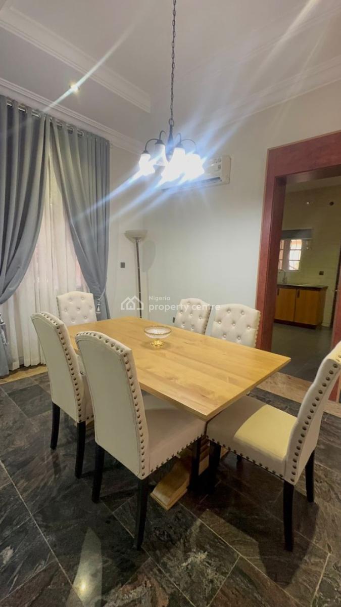 Luxury 4 Bedroom Fully Furnished and Serviced, Guzape District, Abuja, Semi-detached Duplex for Rent