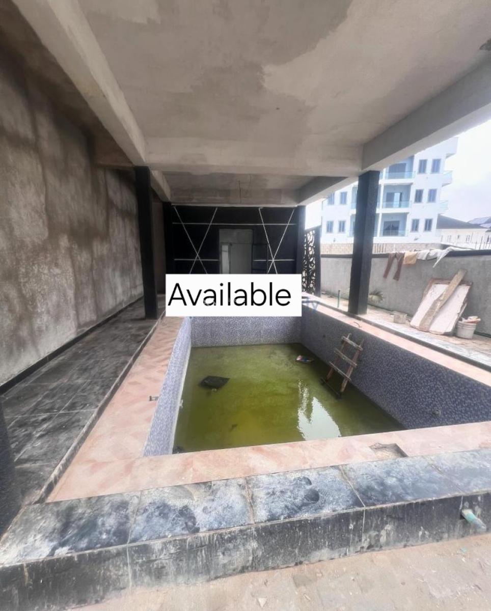 Newly Built 2bedroom Flat, with Swimming Pool , Gym, Ologolo, Lekki, Lagos, Flat / Apartment for Rent