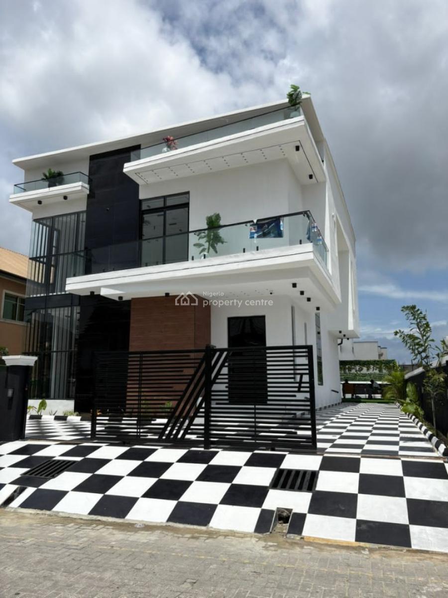 5 Bedroom Fully Detached with Bq and Swimming Pool, Sangotedo Shoprite, Monastery Road, Sangotedo, Ajah, Lagos, Detached Duplex for Sale