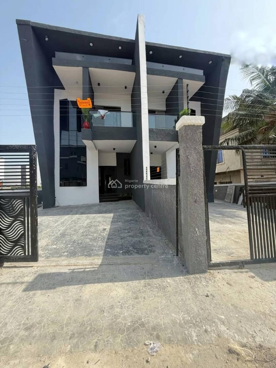 Affordable Self Compound 3 Bedroom Semi Detached Duplex, Sangotedo, Ajah, Lagos, Semi-detached Duplex for Sale