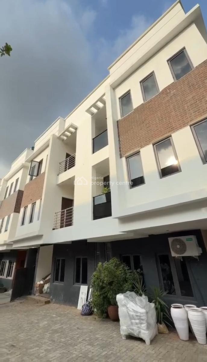 Newly Built 4 Bedroom with a Bq, Wuse 2, Abuja, Terraced Duplex for Sale