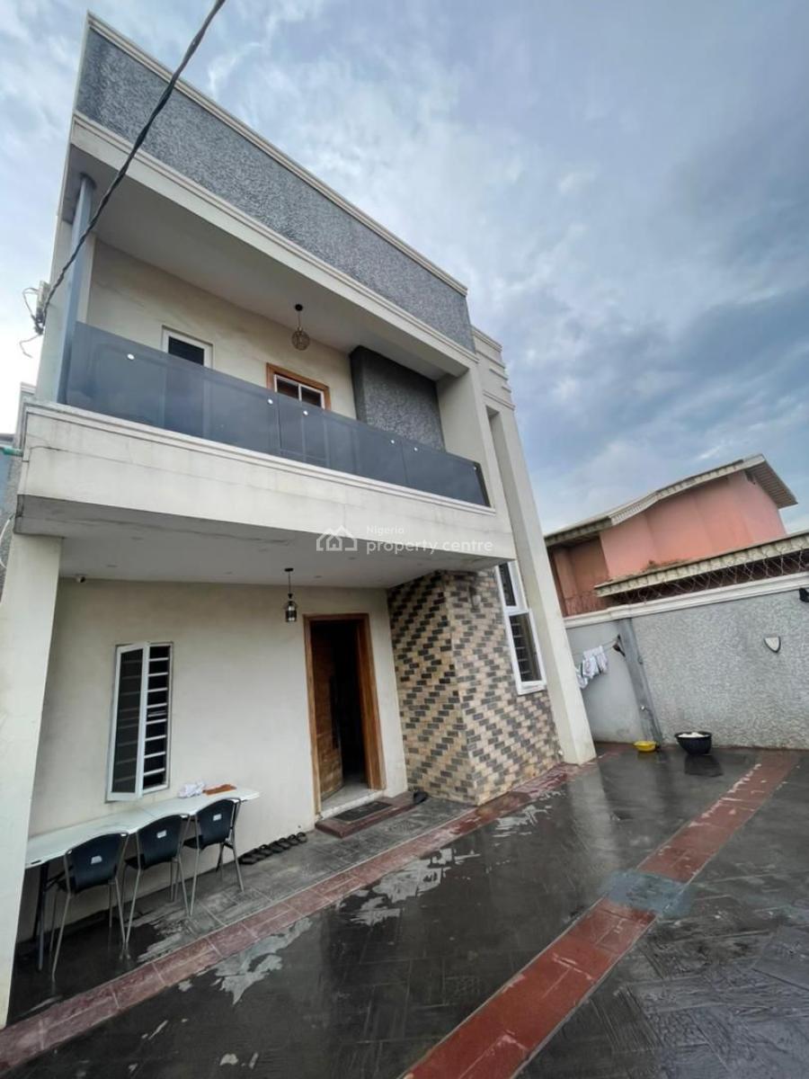 Executively Finished 4 Bedroom Detached Duplex in an Estate, Social Club Road, Abule Egba, New Oko-oba, Agege, Lagos, Detached Duplex for Sale