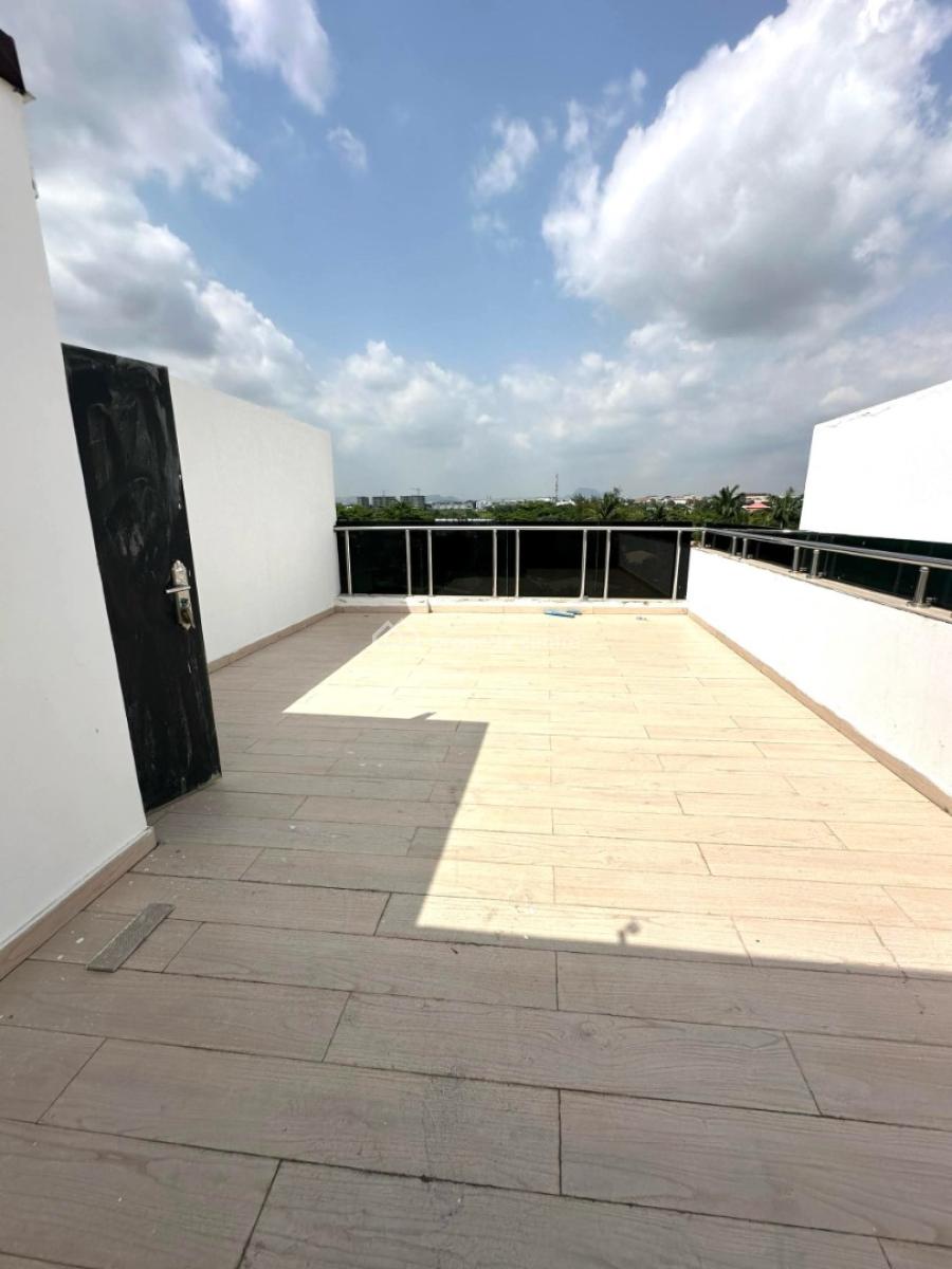 4 Bedroom Terrace Duplex with Bq, Jabi, Abuja, Terraced Duplex for Rent
