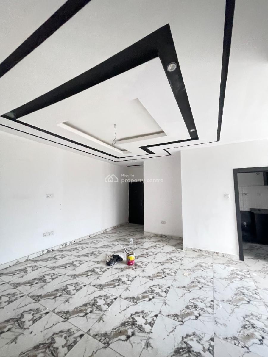 Luxury 3 Bedroom Apartment Upstairs, Sangotedo, Ajah, Lagos, Flat / Apartment for Rent