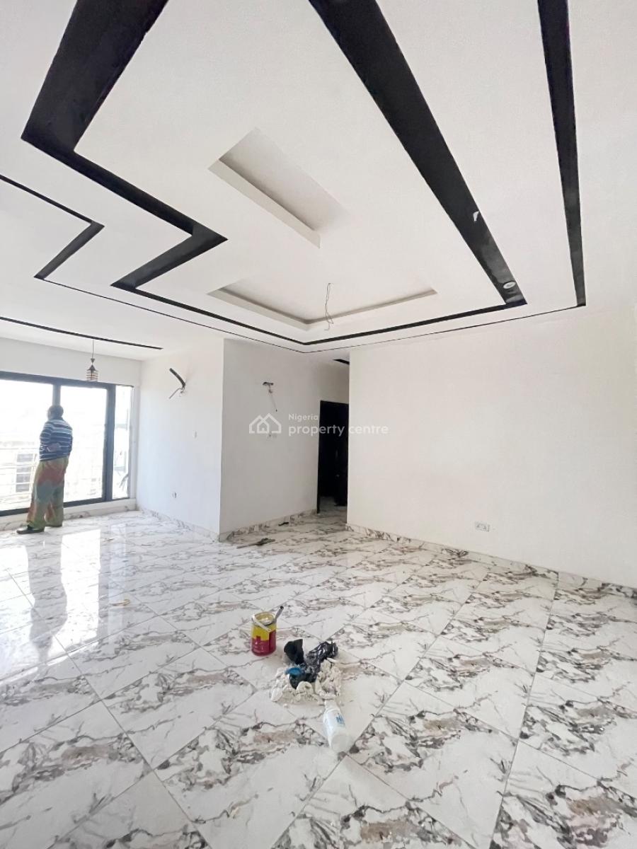 Luxury 3 Bedroom Apartment Upstairs, Sangotedo, Ajah, Lagos, Flat / Apartment for Rent