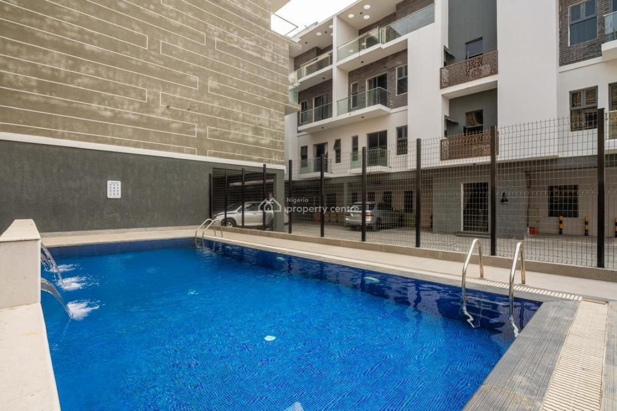 2 Bedroom Apartment with Swimming Pool, Gym, Snooker Board, Table, Banana Island, Ikoyi, Lagos, Flat / Apartment Short Let