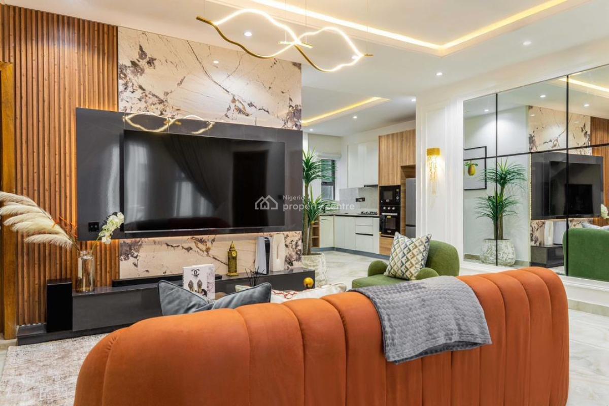 2 Bedroom Apartment with Swimming Pool, Gym, Snooker Board, Table, Banana Island, Ikoyi, Lagos, Flat / Apartment Short Let