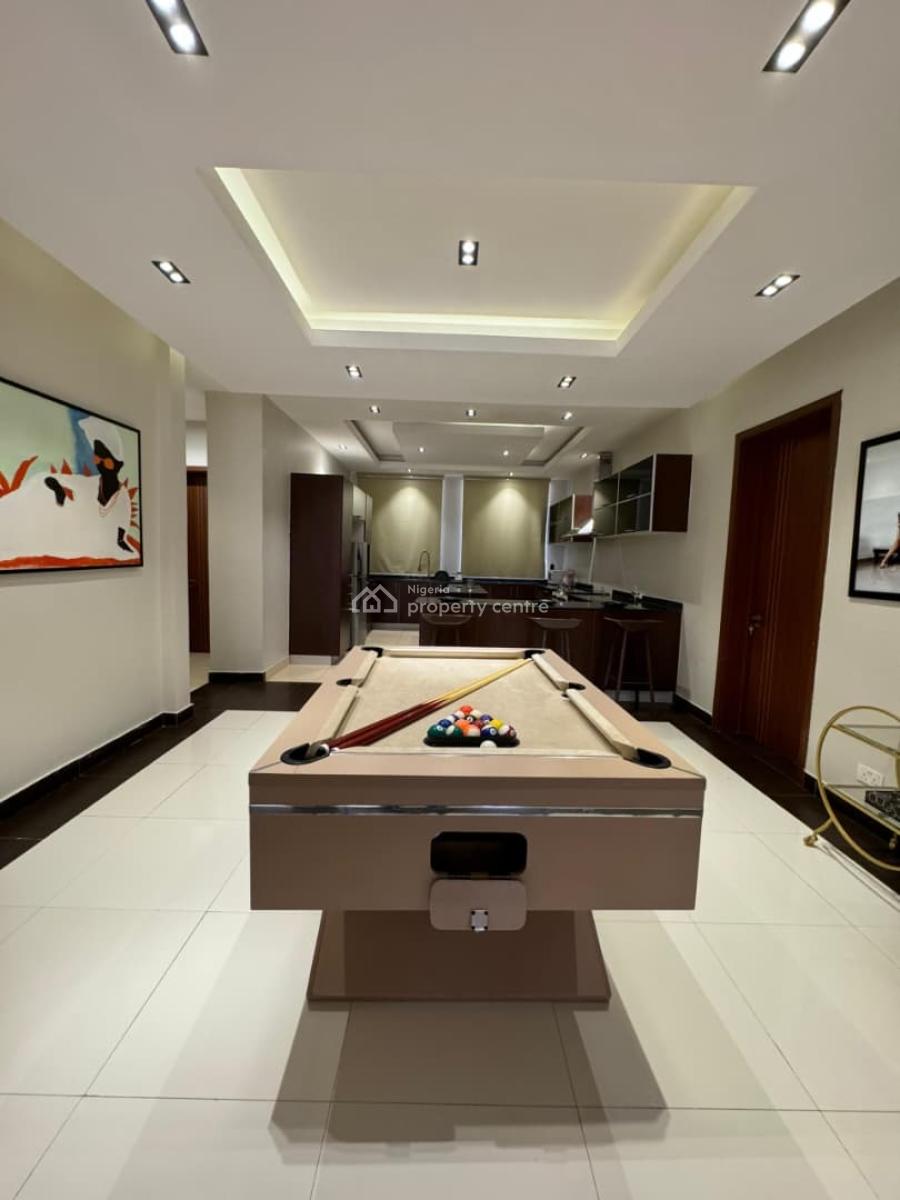 4 Bedroom Apartment with Swimming Pool, Gym, Snooker Board, Table, Lekki Phase 1, Lekki, Lagos, Flat / Apartment Short Let