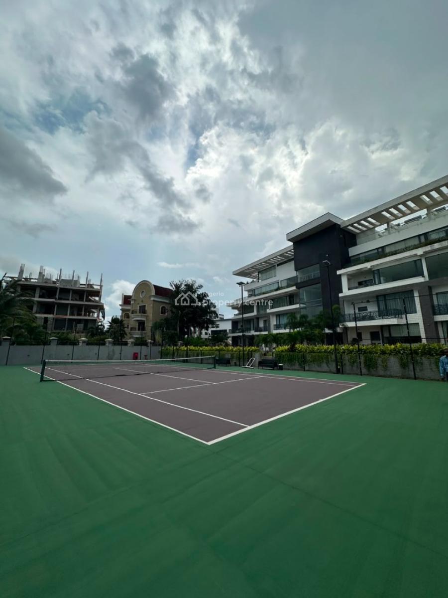 Well-finished Luxury 3-bedroom Apartment on The 2nd Floor with Bq, Banana Island, Ikoyi, Lagos, Flat / Apartment for Rent