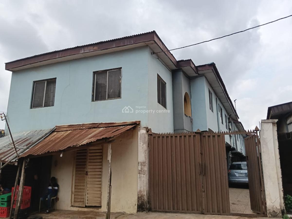 Standard Building of Nine Flat, Ekoro, Abule Egba, Agege, Lagos, House for Sale