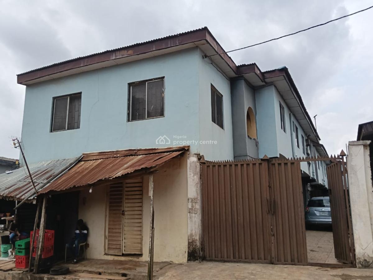 Standard Building of Nine Flat, Ekoro, Abule Egba, Agege, Lagos, House for Sale