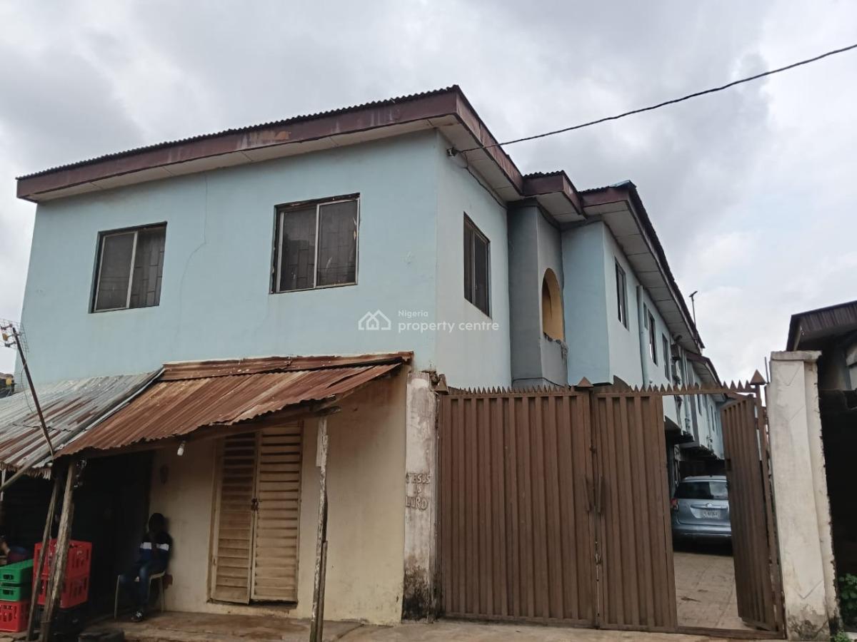 Standard Building of Nine Flat, Ekoro, Abule Egba, Agege, Lagos, House for Sale
