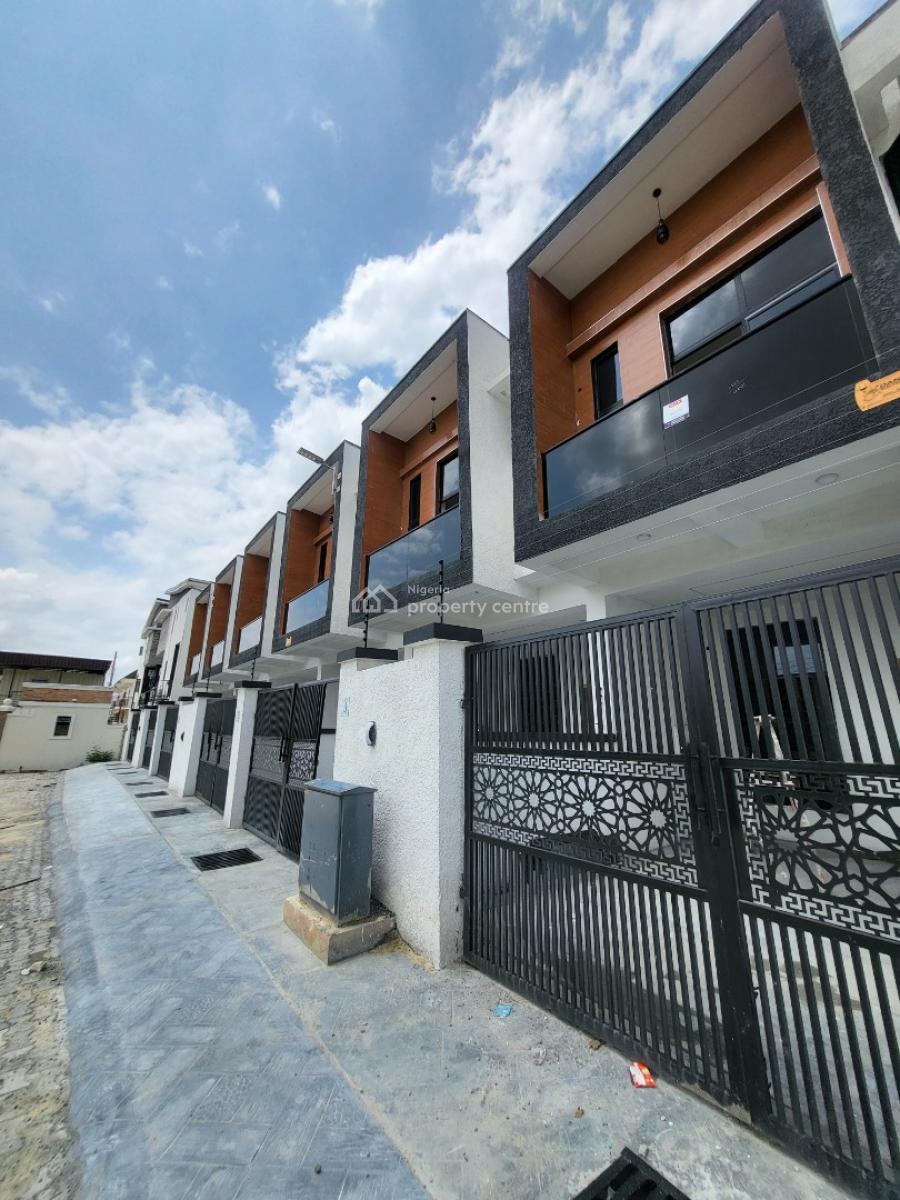 Spacious Brand 3bedroom Terrace Duplex with Self Compound, Ajah, Lagos, Terraced Duplex for Sale