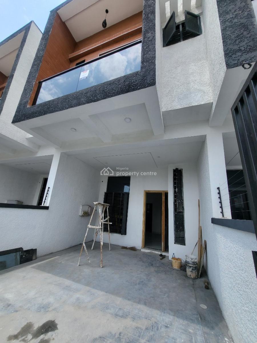 Spacious Brand 3bedroom Terrace Duplex with Self Compound, Ajah, Lagos, Terraced Duplex for Sale